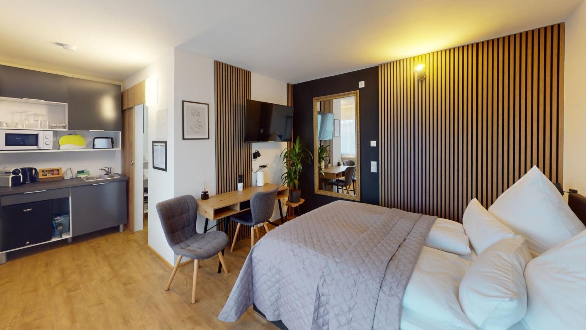 Budget Studio - 2 Einzelbetten - Parkplatz Dornbirn Extérieur photo